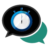 DelaySms: Schedule text icon