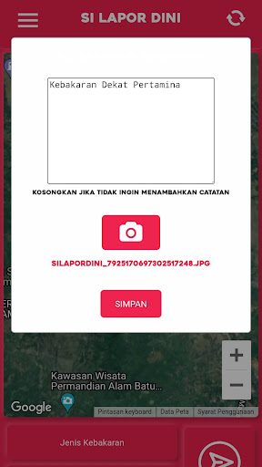 SI LAPOR DINI SUKAMAJU SELATAN Screen 2