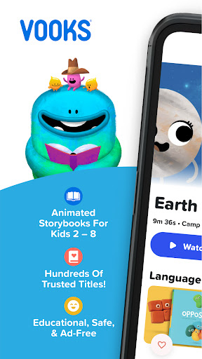 Screenshot of Vooks: Read-alouds for kids