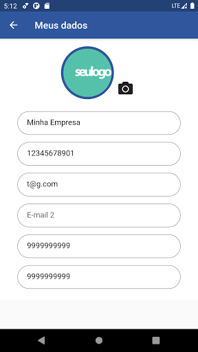 Orçamento PDF App Screen 3