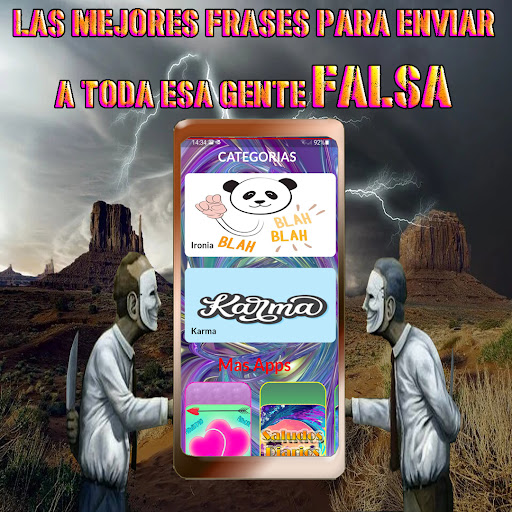 Frases para Gente Falsa Screen 3