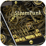 Steampunk Keyboard Theme Gold icon
