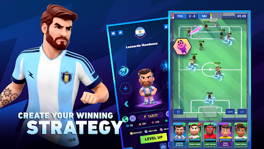 Captura 19 AFK Football：Futbol RPG android