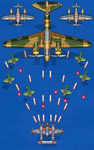 1945 Air Force MOD APK (Dinero, Combustible, VIP, Un Golpe) 3