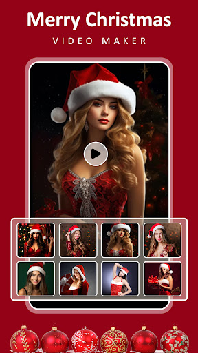 Merry Christmas Video Maker Screen 2