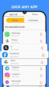 App Lock: Bloquei aplicativo