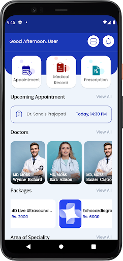Android application Digi Medical screenshort