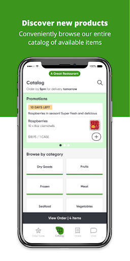 A-Food Service Screen 2