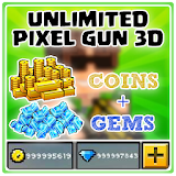 Cheats For Pixel Gun 3D prank icon