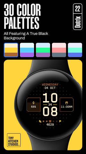 TKS 22 Dotrix Watch Face Screenshot 3 - AppWisp.com