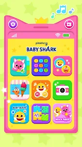 Pinkfong Bebê Tubarão Celular