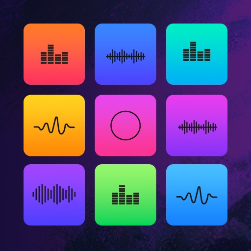Drumpad beat maker Logo