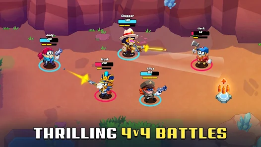 Battle Stars - 4V4 Multiplayer