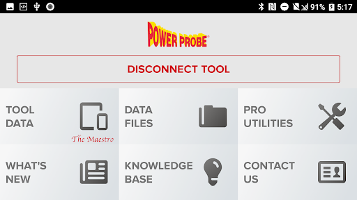 Android application PowerProbe screenshort