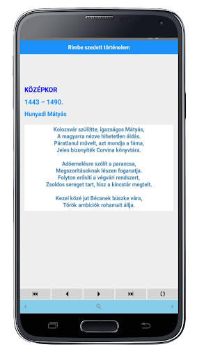 Rímbe szedett történelem Screenshot