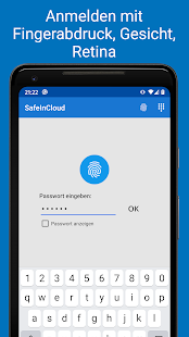 Passwort Manager SafeInCloud Screenshot