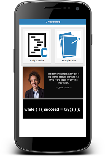 Android application C Programming with Examples screenshort
