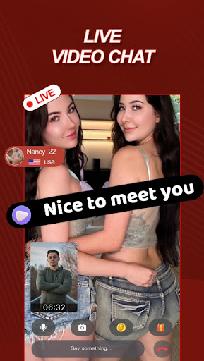Android application DuoMe Candy - Live Video Chat screenshort