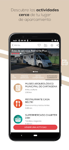 CaraMaps - Áreas Autocaravana screenshot