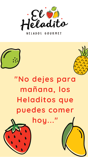 Android application El Heladito screenshort