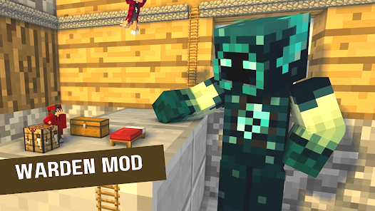 Captura 3 Warden Mod Skins for Minecraft android