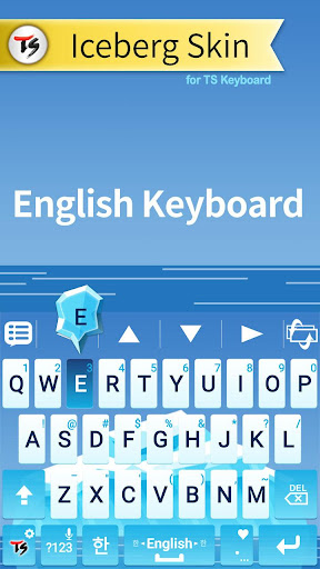Iceberg Skin for TS Keyboard Screen 2