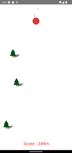 Snow Downhill Screen 2