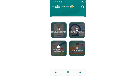Android application AHiMS screenshort