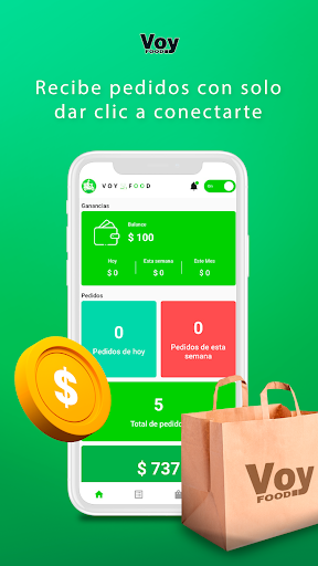 Voy Driver: App repartidores Screen 2