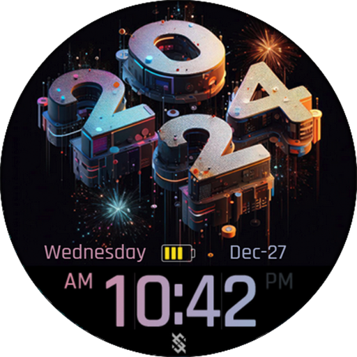BFF46 - New Year 2024 Firework logo