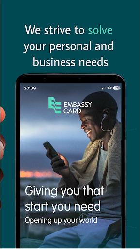 EmbassyCard Screen 2