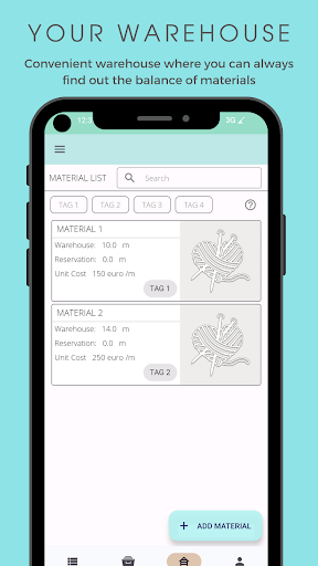 My workshop: Accounting orders Screen 2