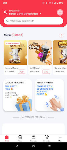 App screenshot