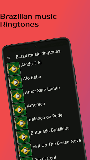 Brazil music ringtones Screenshot 1 - AppWisp.com