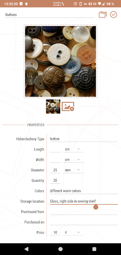 Stitchies - Sewing Manager screenshot 5