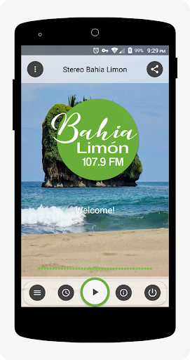 Android application Stereo Bahia Limon screenshort