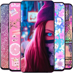 Cover Image of Télécharger Girly Wallpapers & Background 1.4 APK