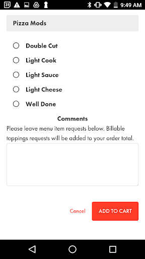 Davila's Pizza screenshot 4