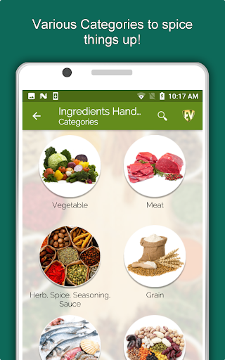 Screenshot of Ingredients & Nutrition Guide
