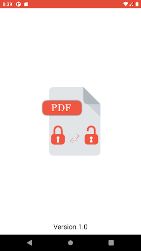 Android application Lock Unlock PDF screenshort