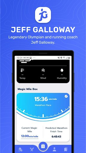 Android application Jeff Galloway Run Walk Run screenshort