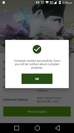 Sialkot Waste Management Screen 2