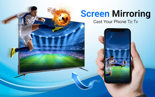 Android application Screen Mirroring For Roku TV screenshort