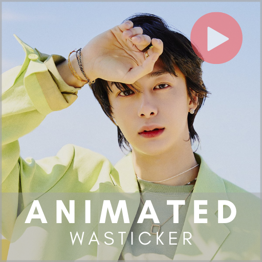 Hyungwon Animated WASticker logo