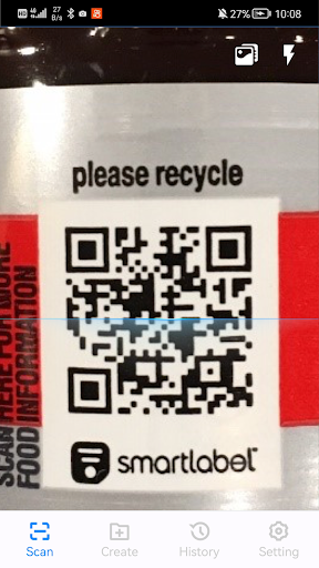 QRCode Scanner Screen 2