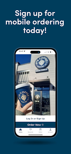 Android application PT's Coffee screenshort