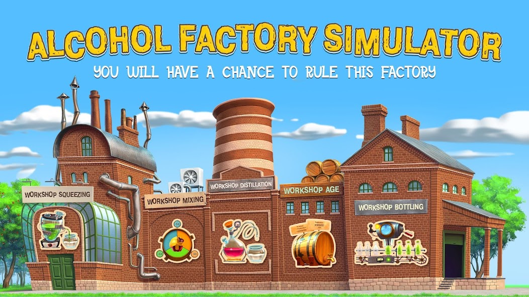 Alcohol Factory Simulator banner