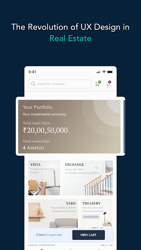 Android application Indiassetz screenshort