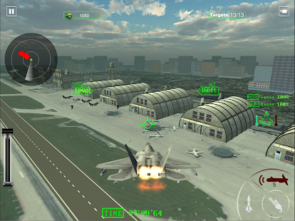 Air Force Jet Fighter Combat Screenshot
