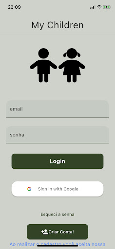 Android application My Children screenshort
